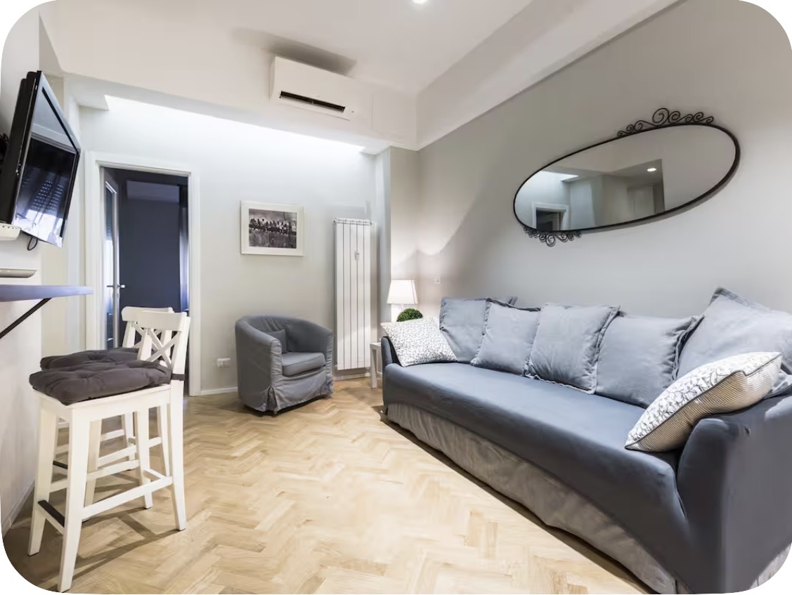 The living room