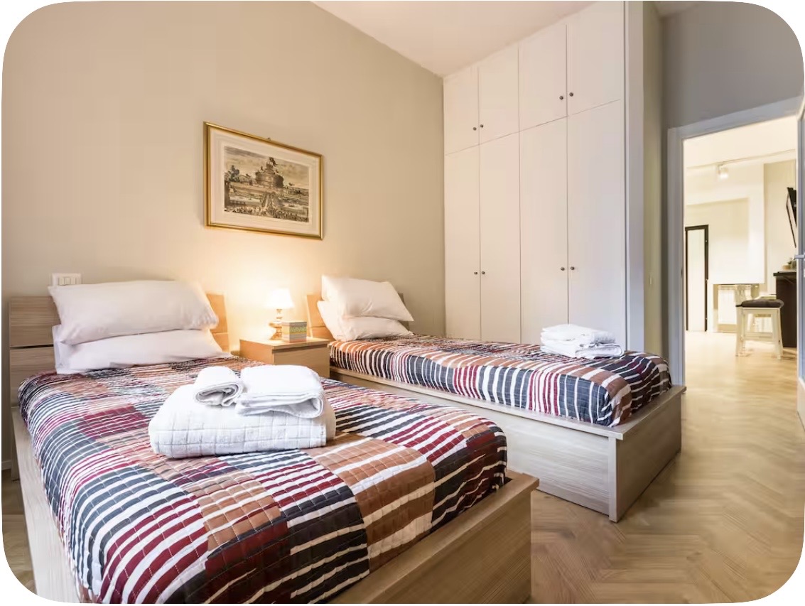 Second bedroom (2 twin beds)